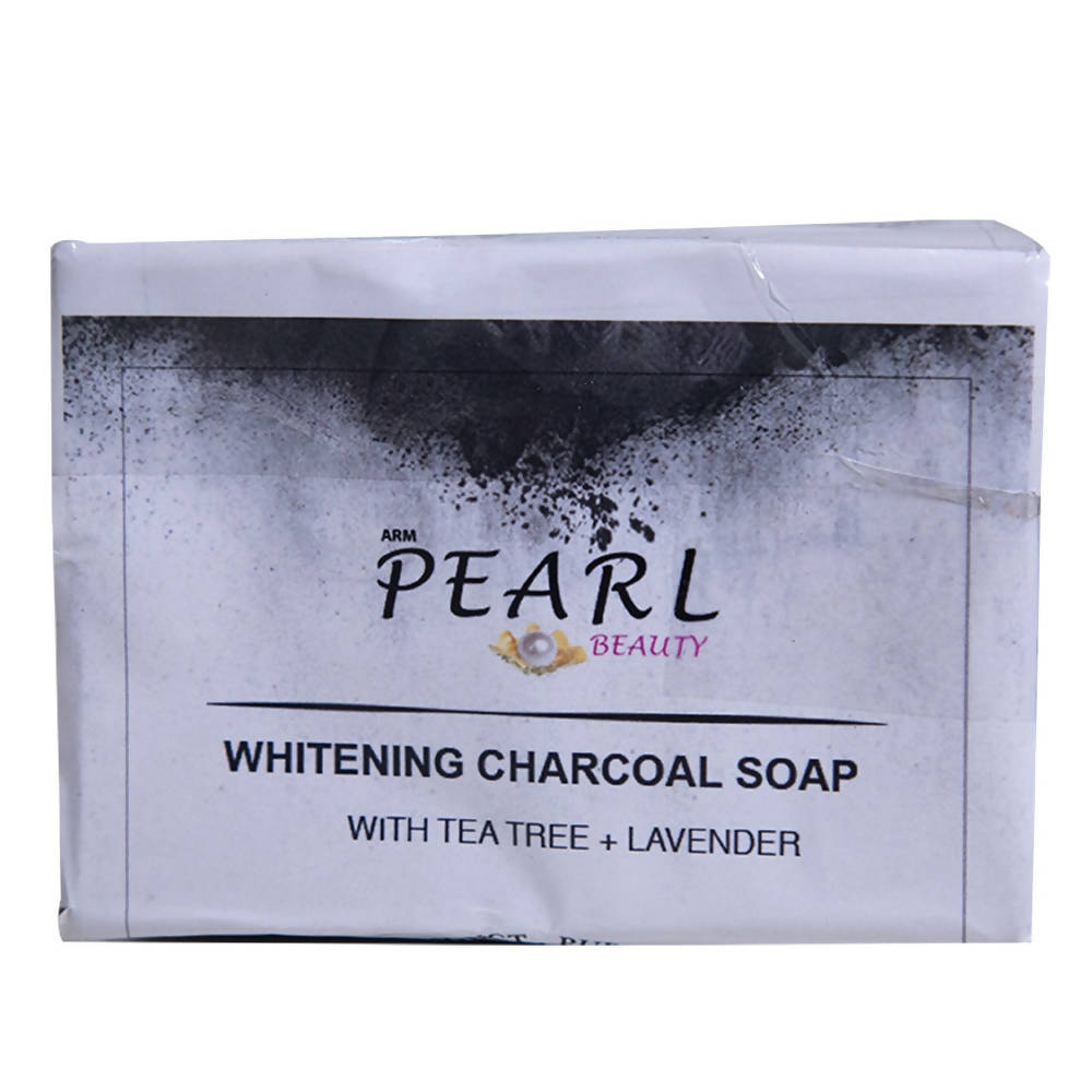 ARM Pearl Beauty Beauty Whitening Soap with Charcoal With Tea Tree + Lavender - Distacart