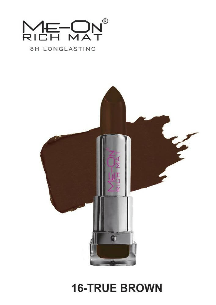 Me-On Professional Rich Mat Lipstick Shade 16 - Distacart