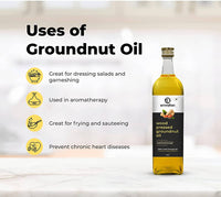 Thumbnail for Anveshan Wood Pressed Groundnut Oil
