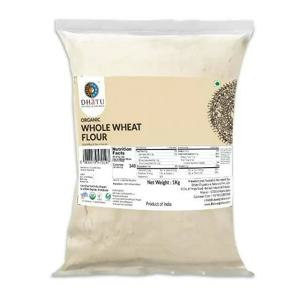 Dhatu Organics & Naturals Whole Wheat Flour - Distacart