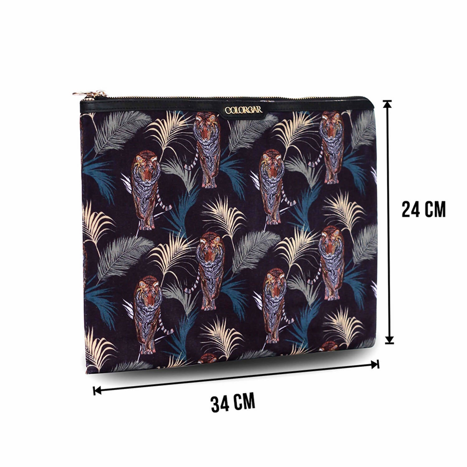 Colorbar Pouch Safari Big Flat Pouch - Multi - Distacart
