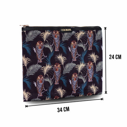 Colorbar Pouch Safari Big Flat Pouch - Multi - Distacart