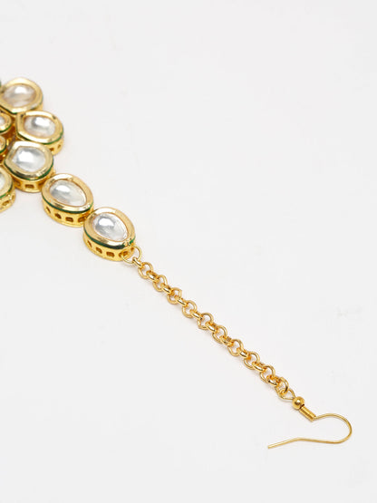 Kundan Maang Tikka - Ruby Raang - Distacart