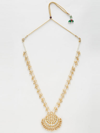 Gold Plated Kundan Choker - Ruby Raang - Distacart