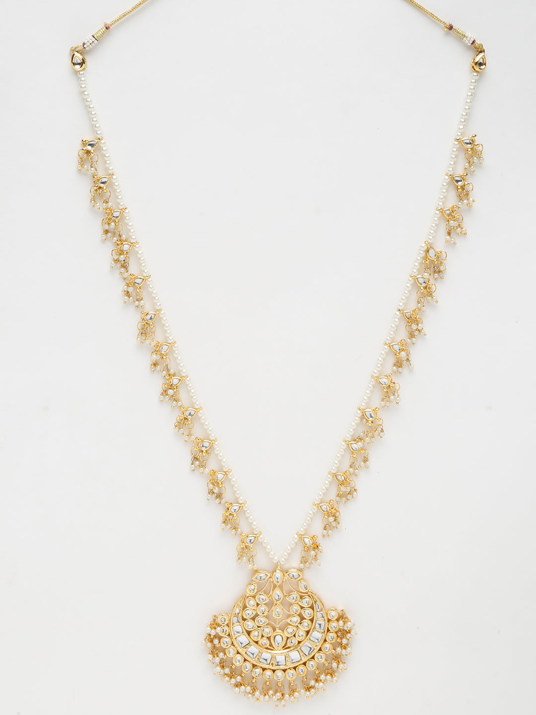 Gold Plated Kundan Choker - Ruby Raang - Distacart