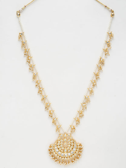 Gold Plated Kundan Choker - Ruby Raang - Distacart