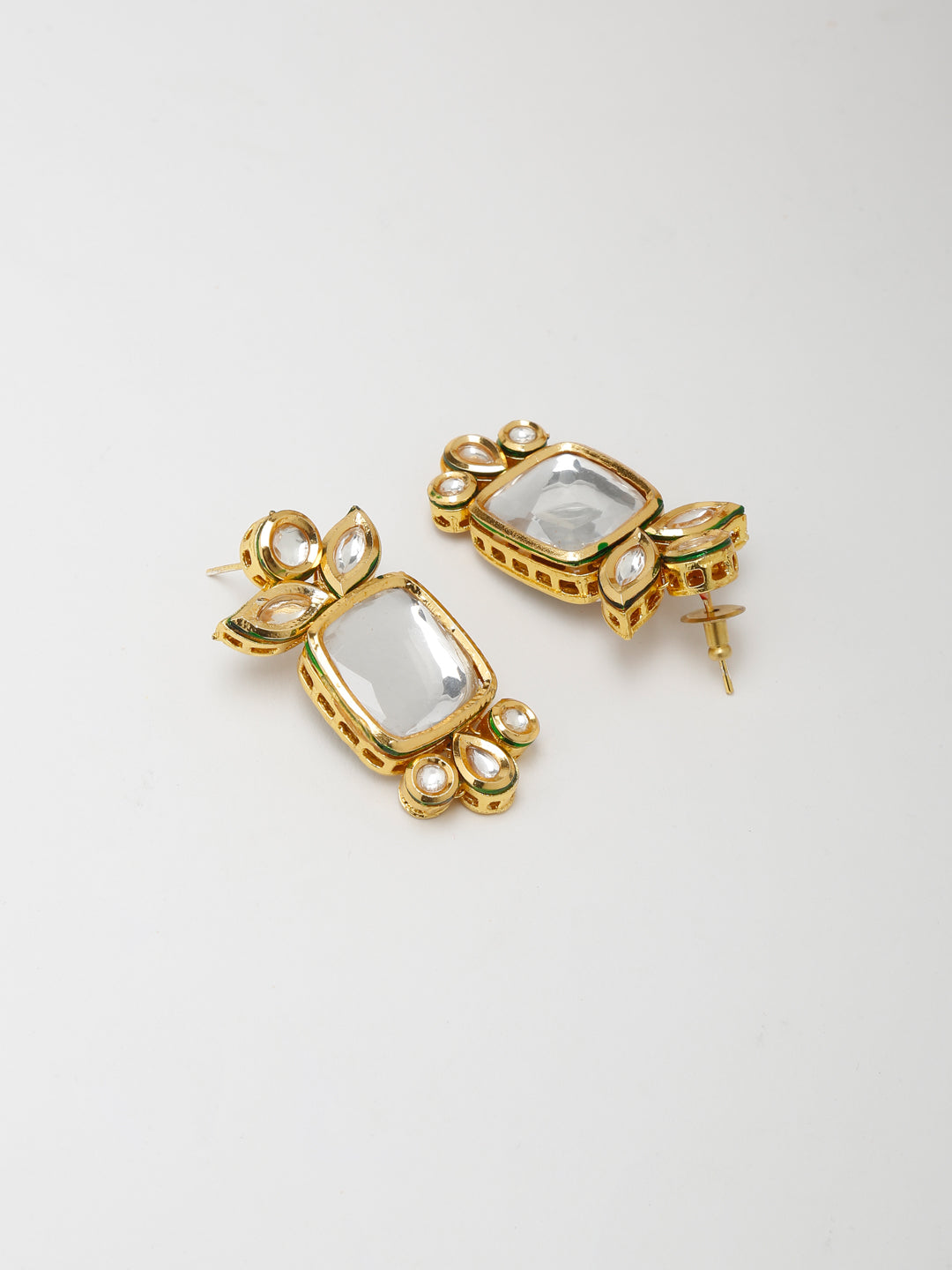 Kundan Choker With Earrings - Ruby Raang - Distacart