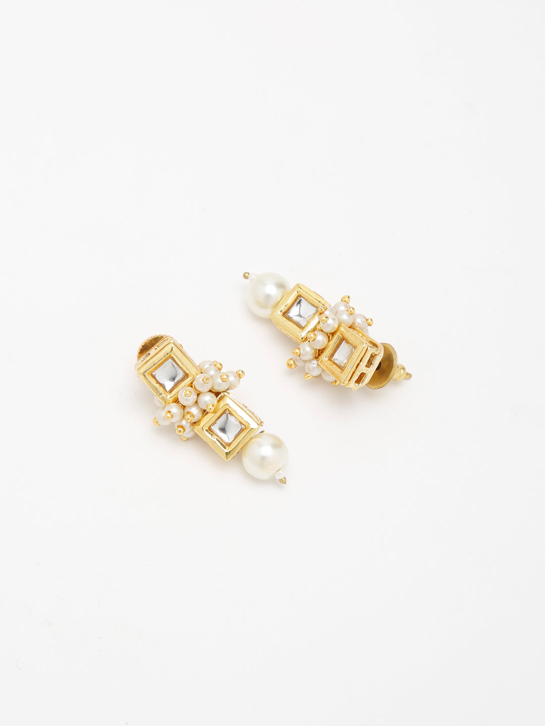 Kundan Studs - Ruby Raang - Distacart