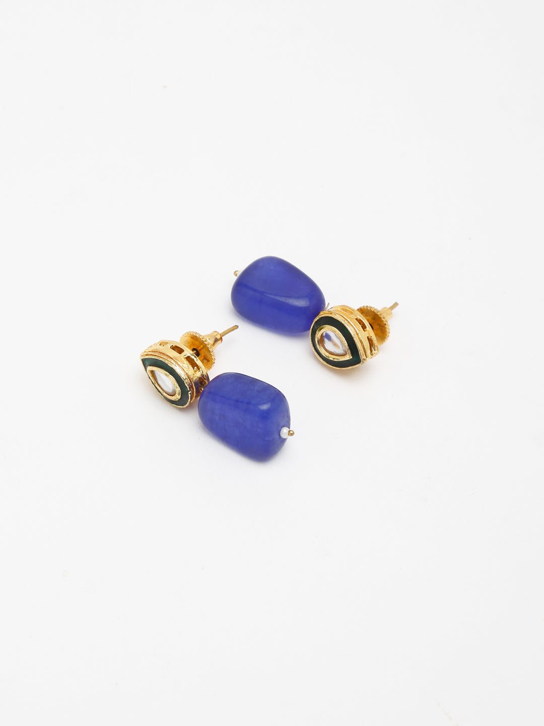Kundan Studs - Ruby Raang - Distacart