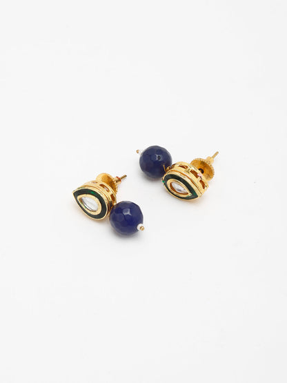 Kundan Studs - Ruby Raang - Distacart