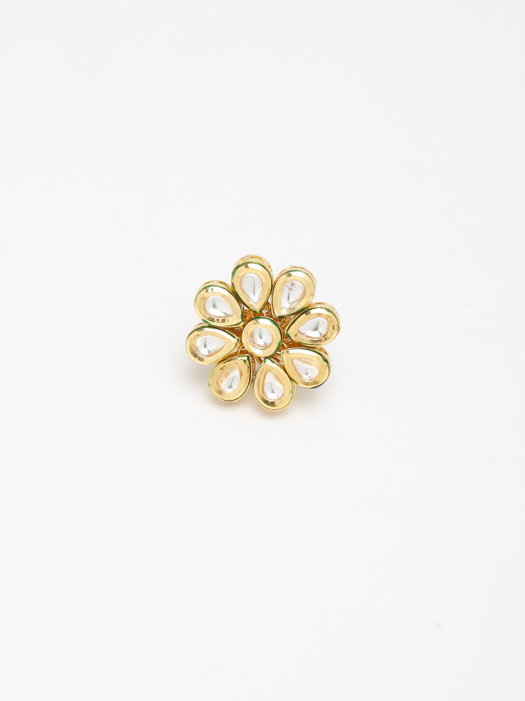 Kundan Ring - Ruby Raang - Distacart