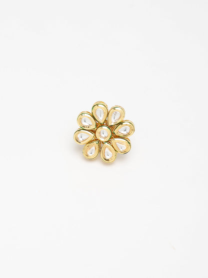 Kundan Ring - Ruby Raang - Distacart