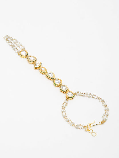 Kundan Bracelet - Ruby Raang - Distacart