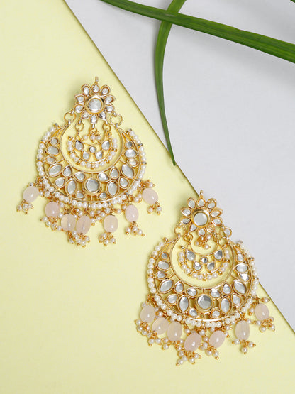 Kundan Earrings - Ruby Raang - Distacart