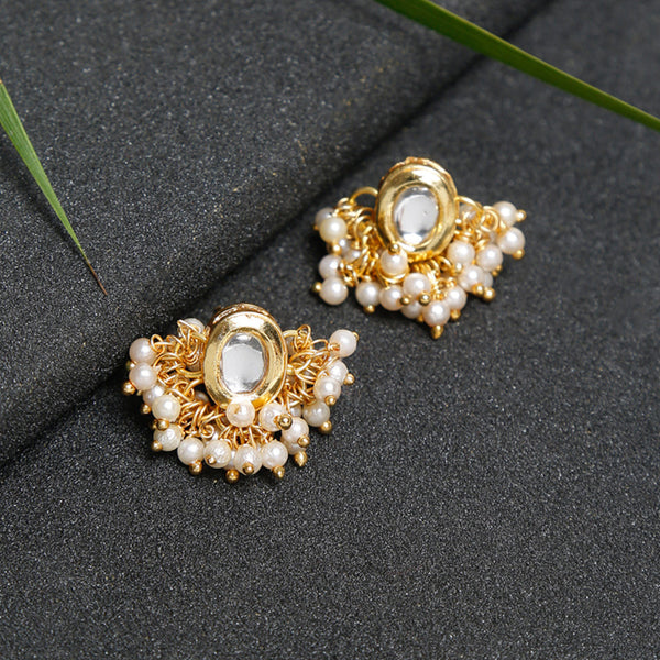 Kundan Studs - Ruby Raang - Distacart