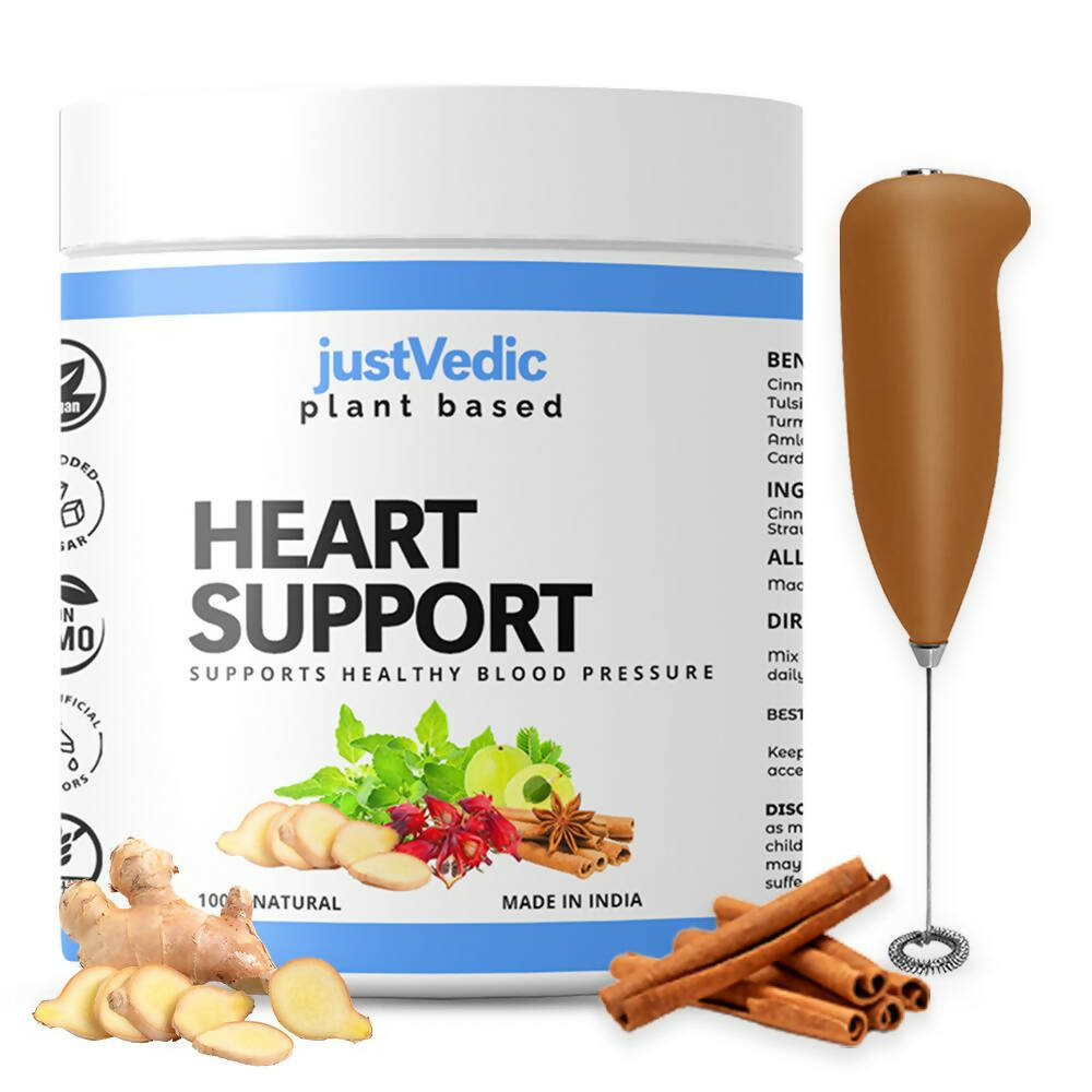 Just Vedic Heart Support Drink Mix - Distacart