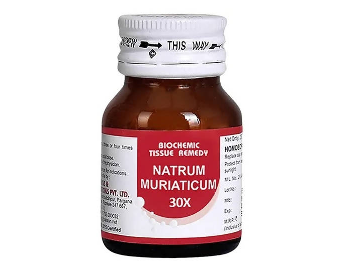 Bakson's Homeopathy Natrum Muriaticum Biochemic Tablets