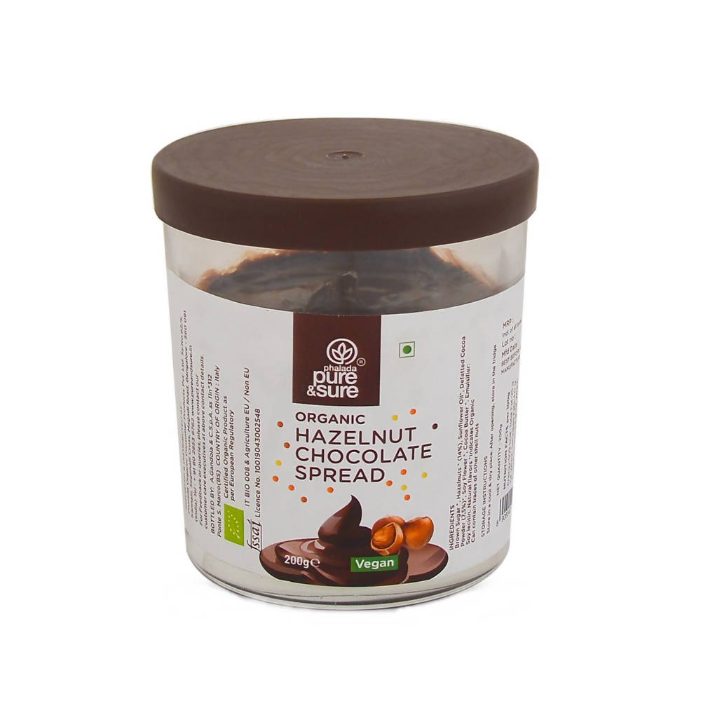 Pure & Sure Organic Hazelnut Chocolate Spread