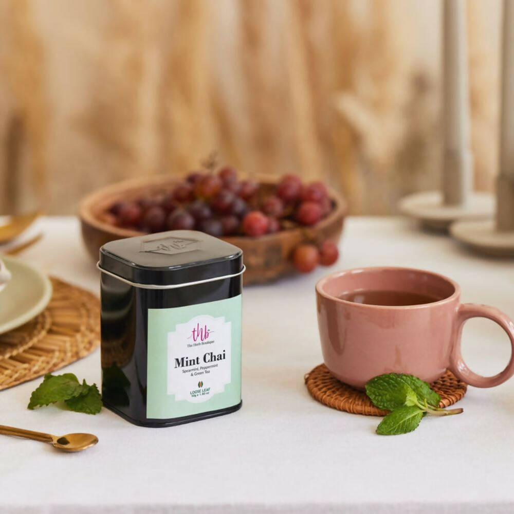 The Herb Boutique Mint Green Tea - Distacart