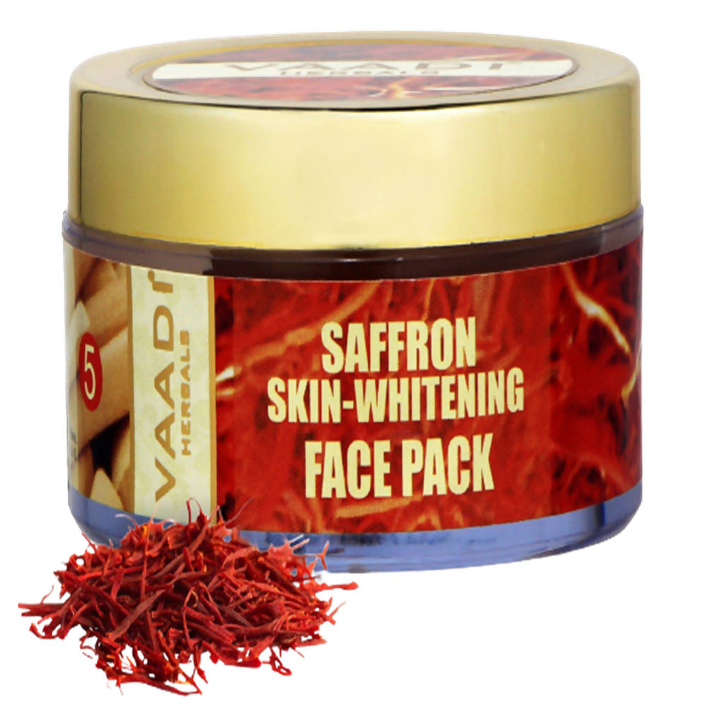 Vaadi Herbals Saffron Skin Whitening Face Pack - Distacart