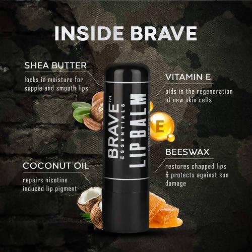 Brave Essentials Men Lip Balm - Distacart