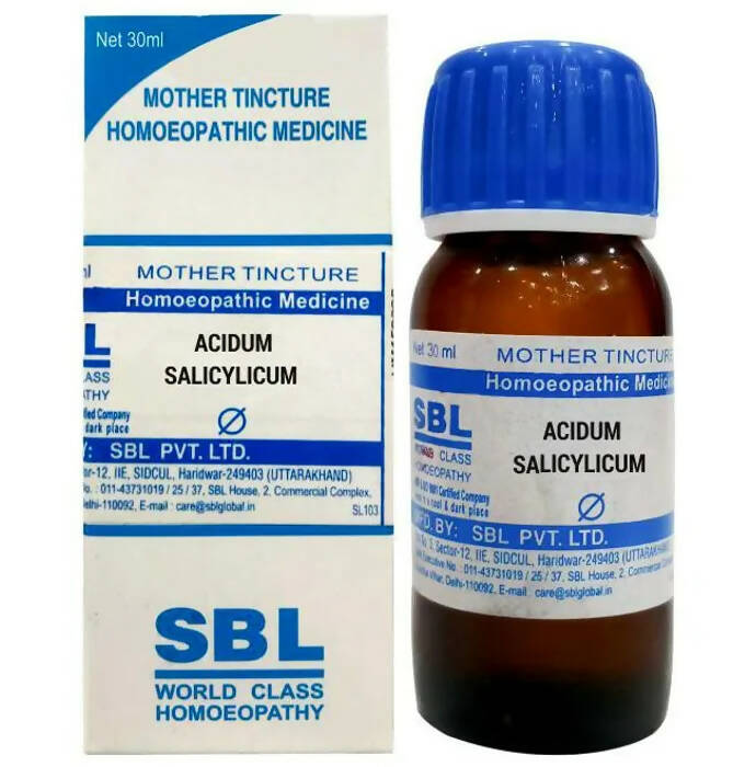 SBL Homeopathy Acidum Salicylicum Mother Tincture Q - Distacart