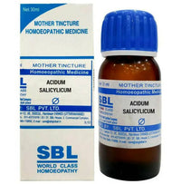 Thumbnail for SBL Homeopathy Acidum Salicylicum Mother Tincture Q - Distacart