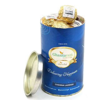 Ghasitaram Channa Laddoo Can - Distacart