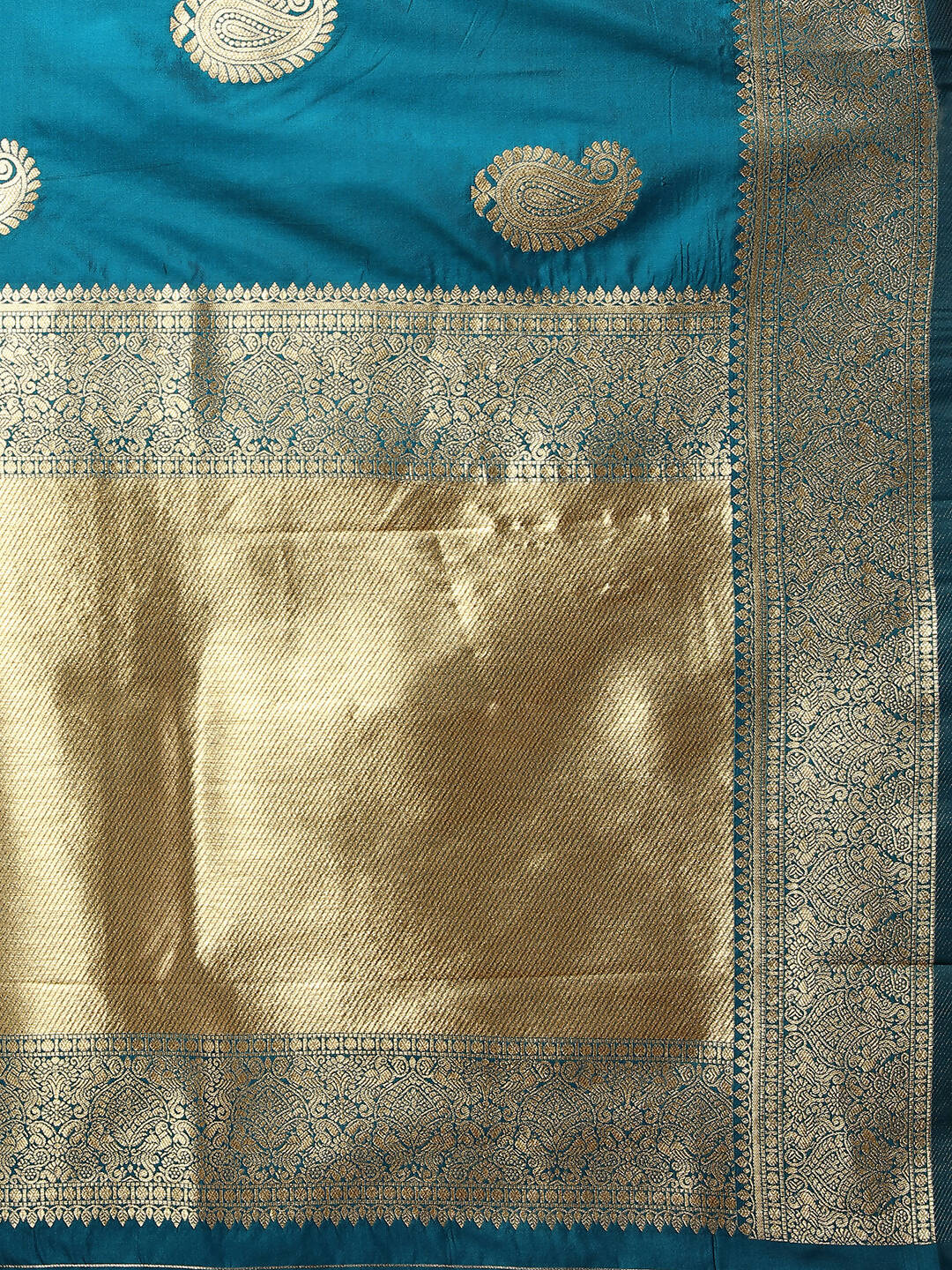 Lorenvalley Fashion Rama Soft Silk Woven Design Gold Zari Weaving Saree - Distacart