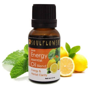 Soulflower Energy Essential Oil Blend - Distacart