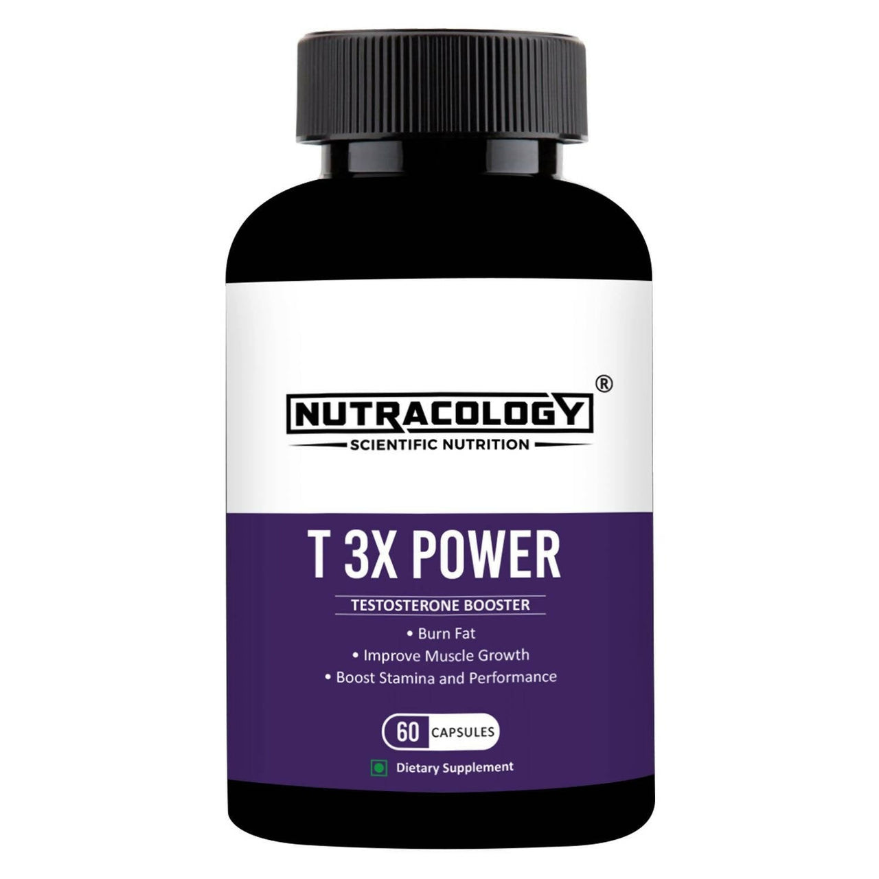 Nutracology T 3X Power Testosterone Booster For Muscle Strength Energy For Men - Distacart