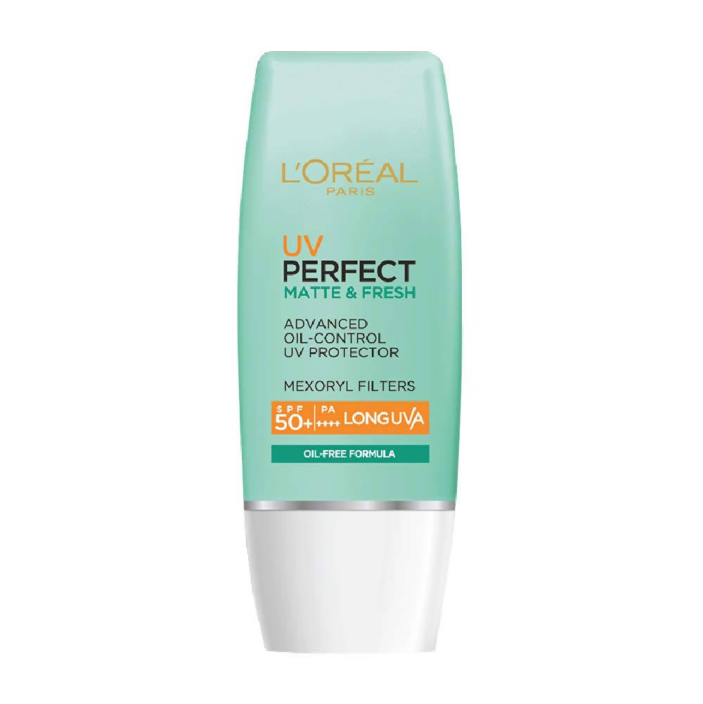 L'Oreal Paris UV Perfect Matte and Fresh Long UVA SPF 50+/PA++++ - Distacart