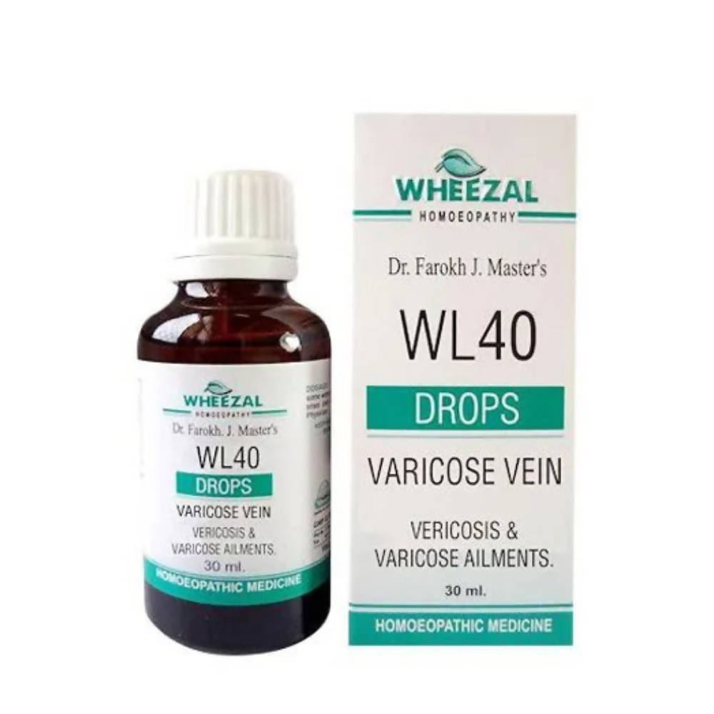 Wheezal Homeopathy WL 40 Drops - Distacart