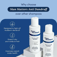 Thumbnail for Man Matters 1% Ketoconazole Anti-Dandruff Shampoo - Distacart