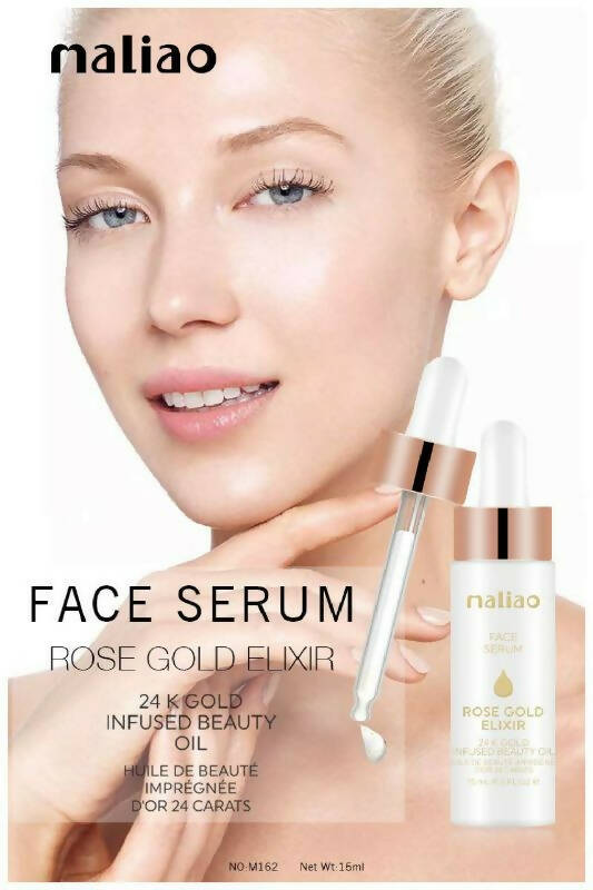 Maliao Professional Face Serum Rose Gold Elixer - Distacart