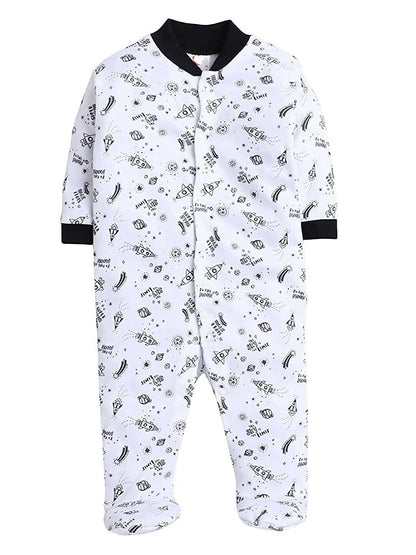 Daddy - G Rompers/Sleepsuits/Jumpsuit /Night Suits for New Born Babies - Navy Blue - Distacart