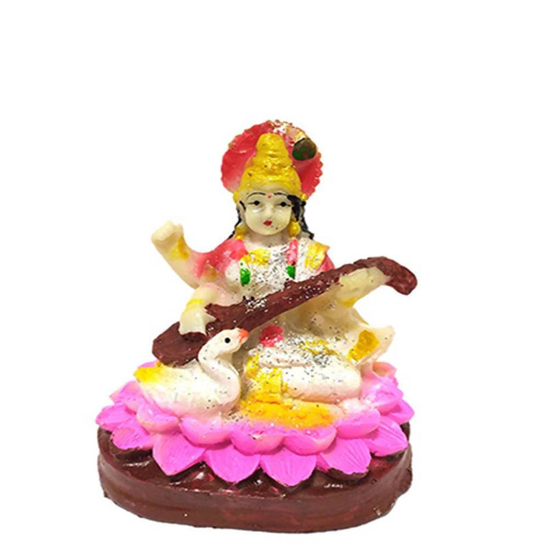 Puja N Pujari Saraswati Showpiece Idol