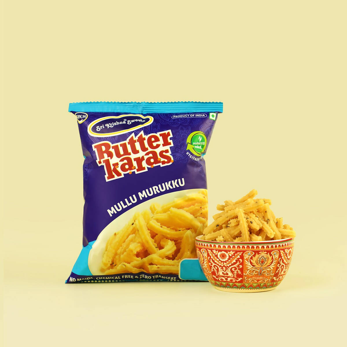 Sri Krishna Sweets Mullu Murukku - Distacart