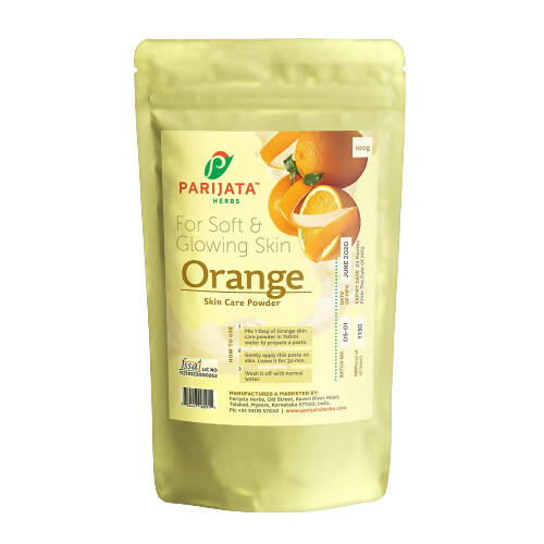 Parijata Herbs Orange Peel Powder - Distacart