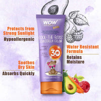 Thumbnail for Wow Skin Science Kids Cool-The-Rays Sunscreen Cream
