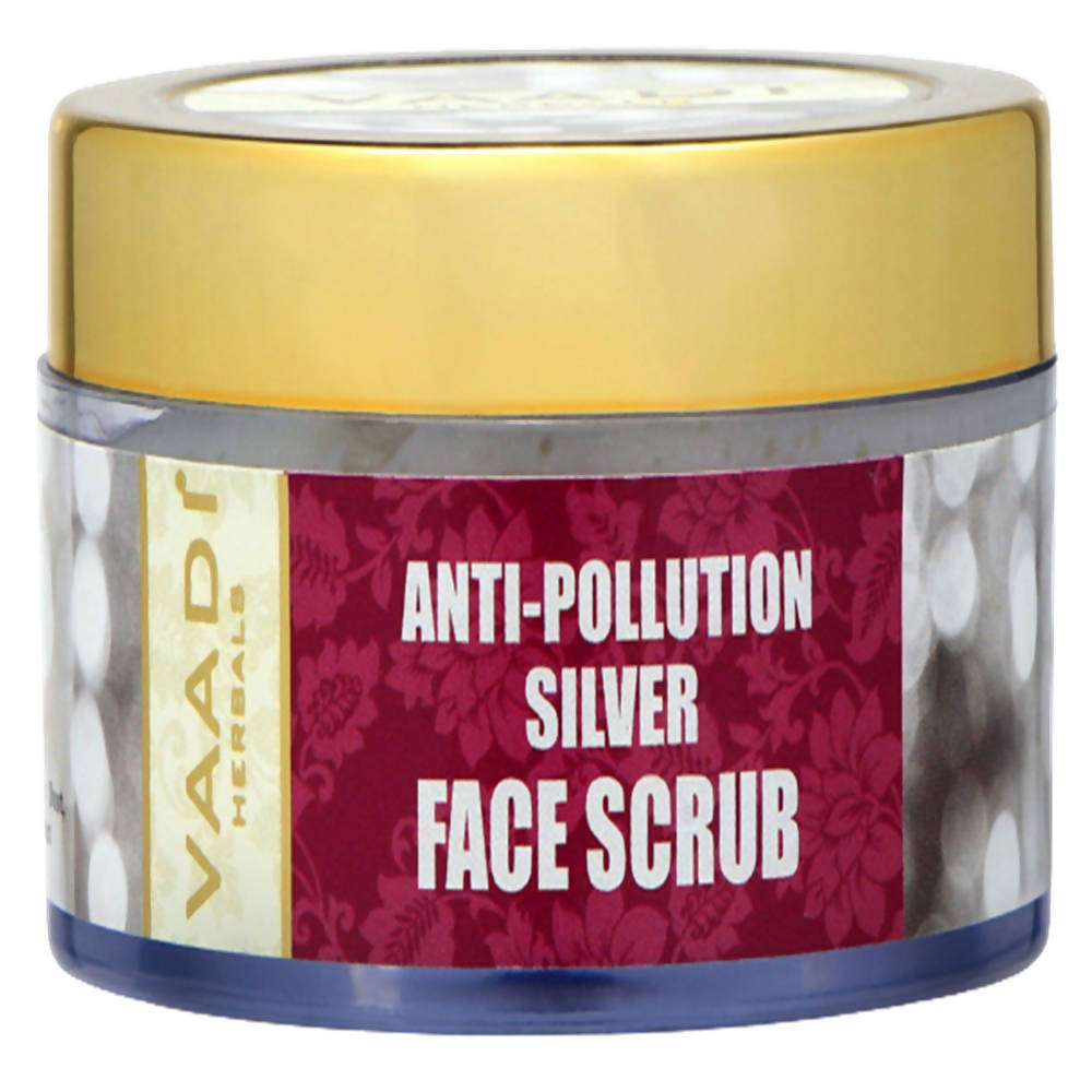Vaadi Herbals Anti-Pollution Silver Face Scrub - Distacart