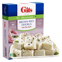 Thumbnail for Gits Brown Rice Dhokla With Flax Seeds In Wholesome Mix - Distacart