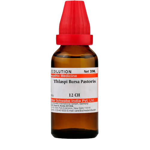 Dr. Willmar Schwabe India Thlaspi Bursa Pastoris Dilution
