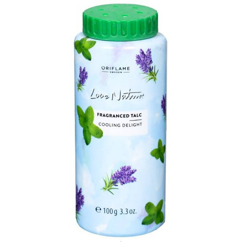 Oriflame Love Nature Fragranced Talc Cooling Delight