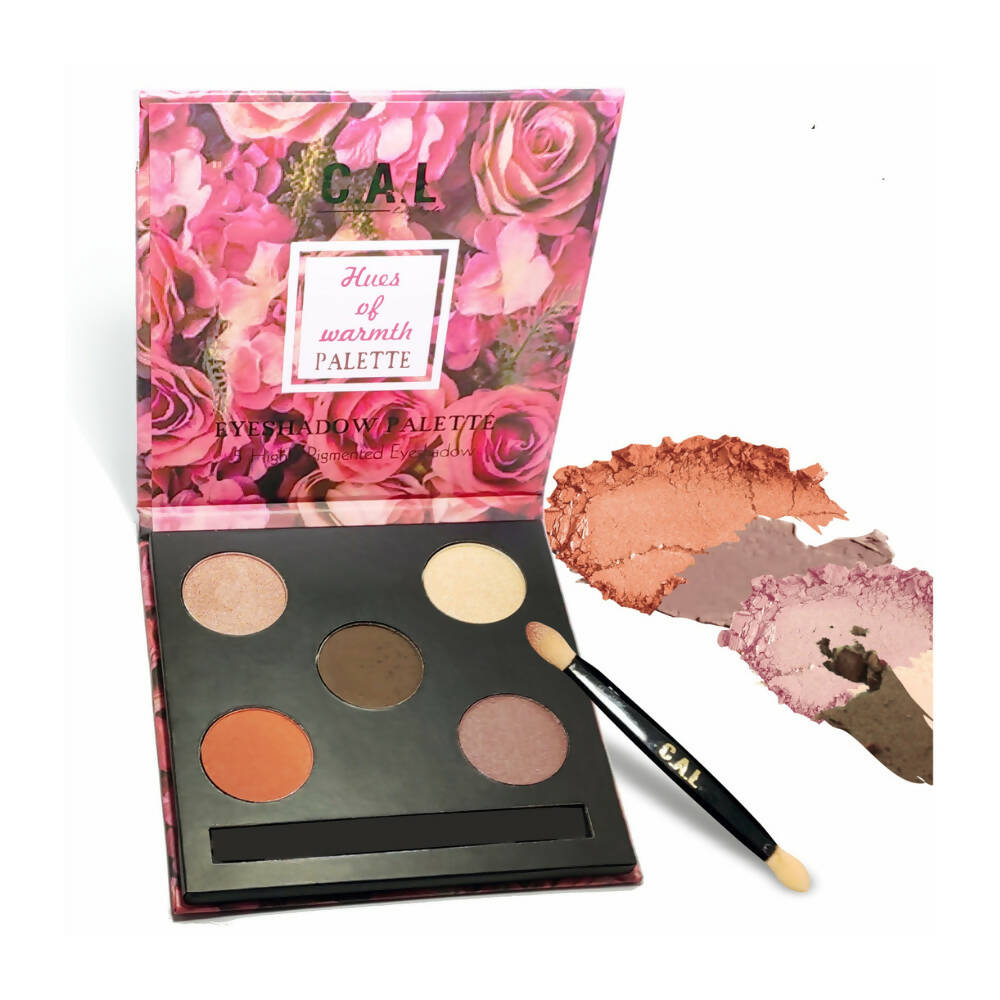 CAL Los Angeles Hues Of Warmth Eyeshadow Palette-Multicolor - Distacart