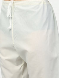 Thumbnail for Jompers Men's Olive Printed Cotton Kurta Payjama Sets