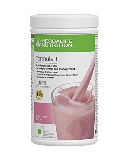 Buy Herbalife Nutrition Formula 1 Nutritional Shake Mix Rose Kheer Flavour Online at Price | Distacart