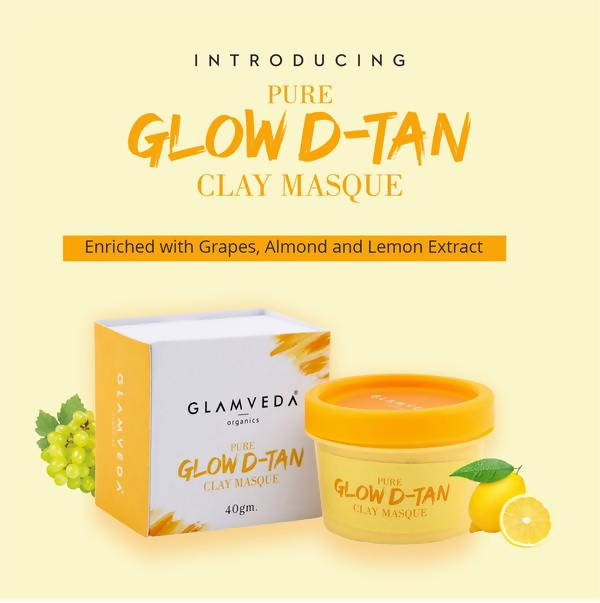Glamveda Pure Glow D Tan Clay Masque