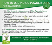 Thumbnail for how to use indigo powder for black hair
