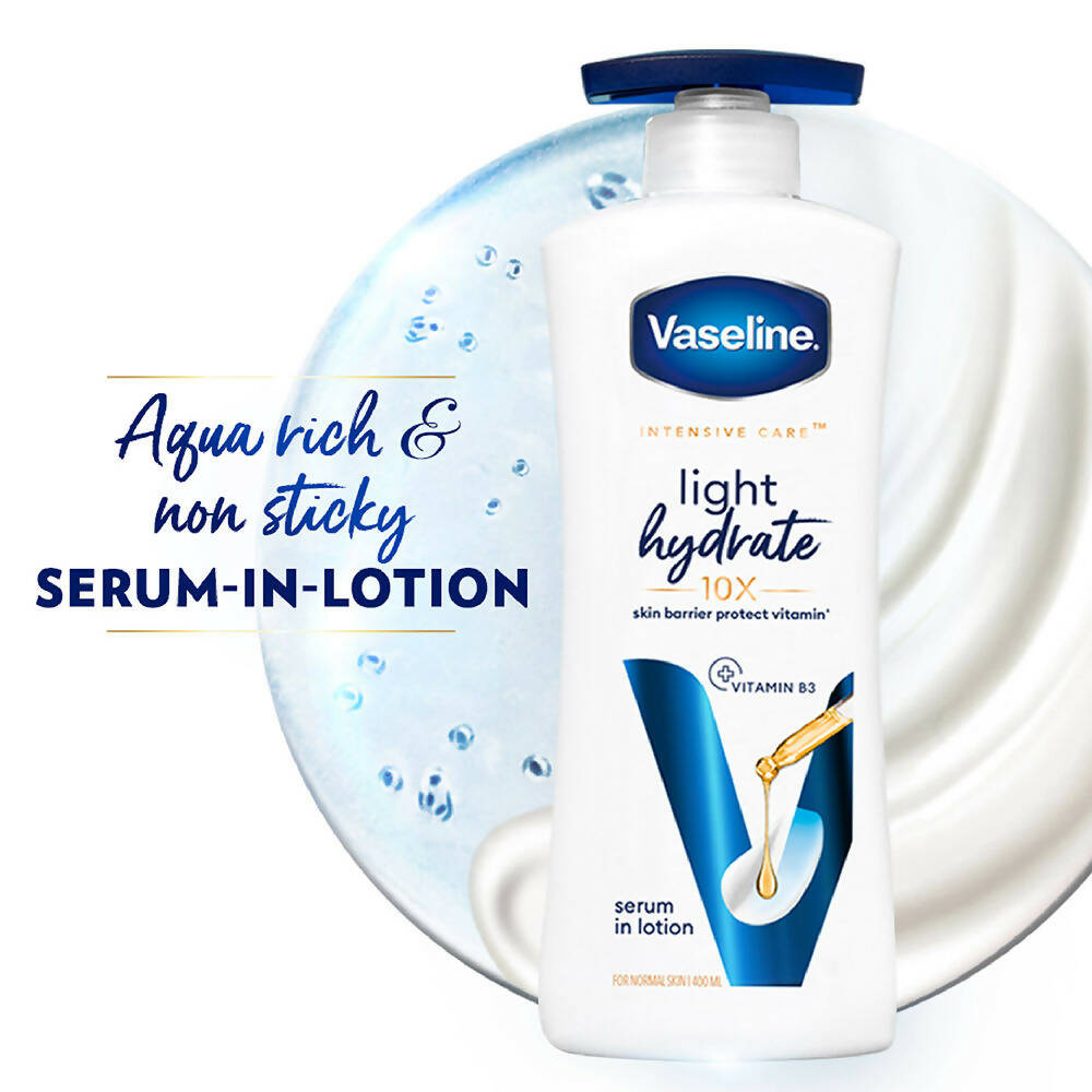 Vaseline Light Hydrate Serum In Lotion - Distacart